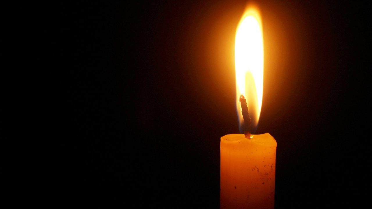 Candela lutto morte (Pixabay)