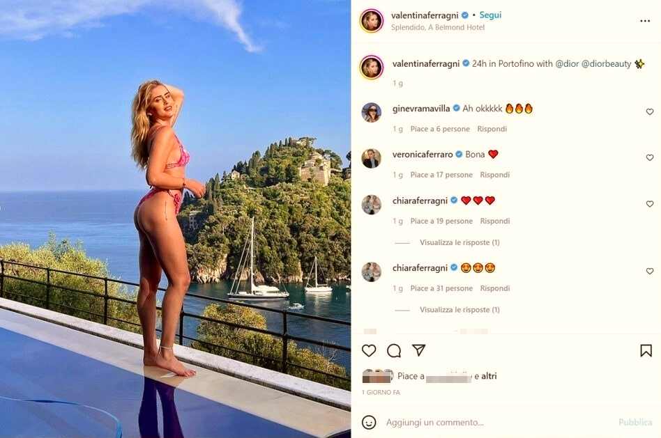 Valentina Ferragni Instagram
