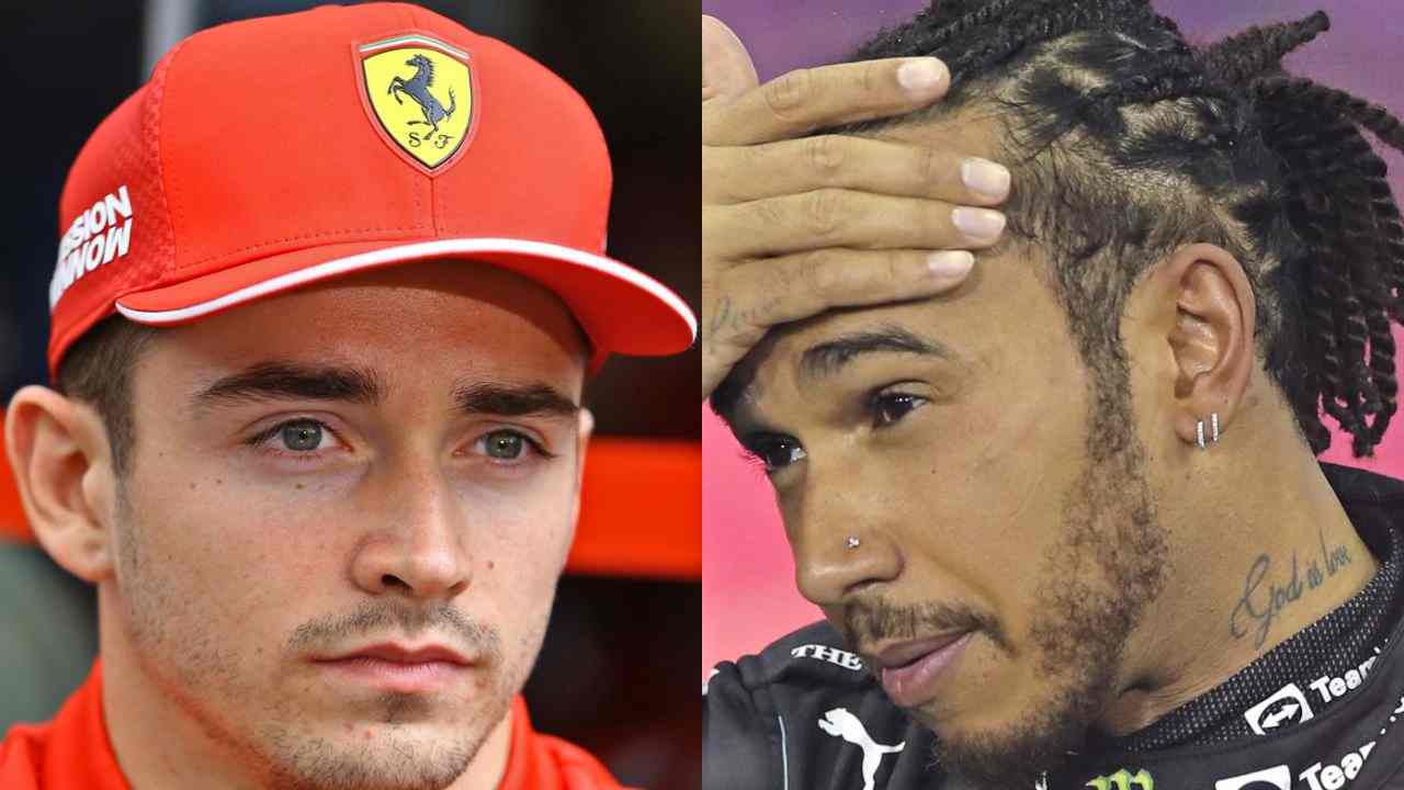 LeClerc vs Hamilton