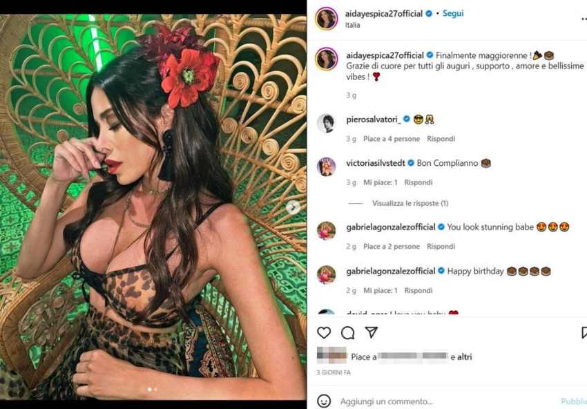 Aida Yespica ig
