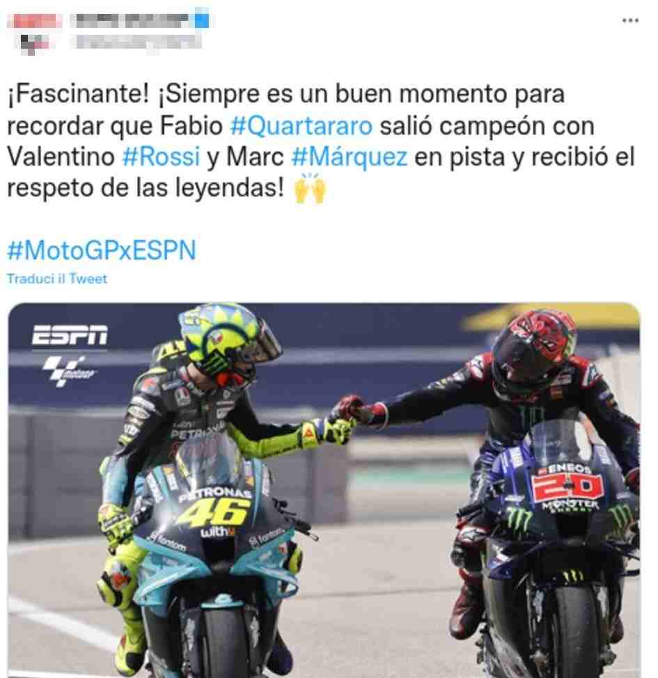 Marquez tweet
