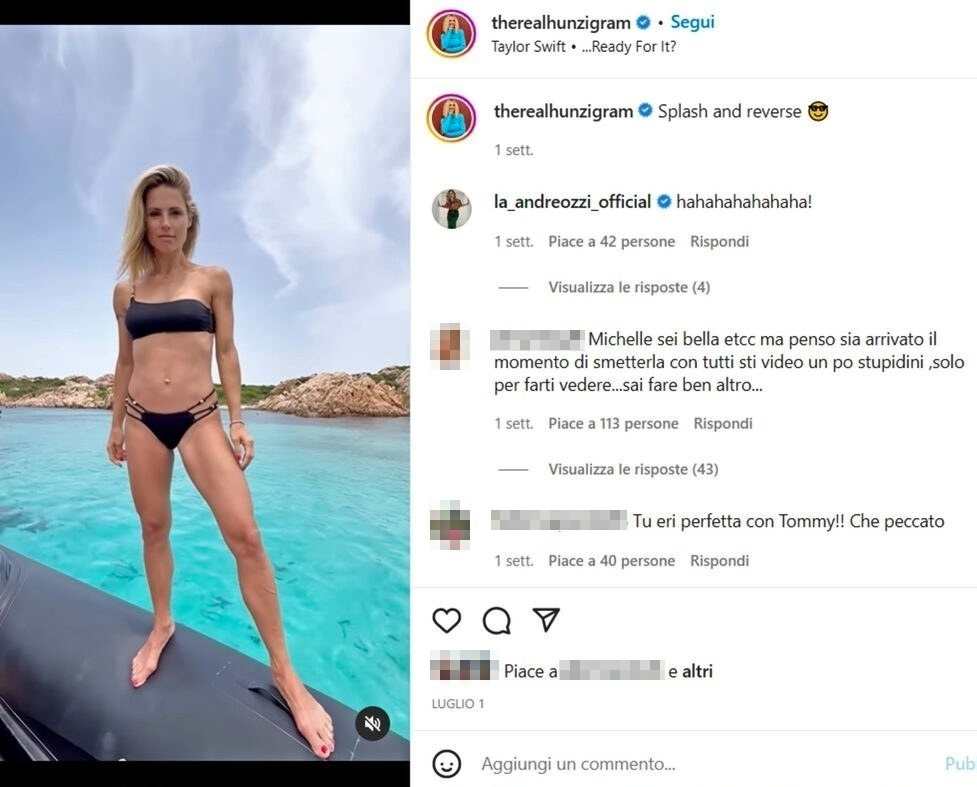 Michelle Hunziker ig