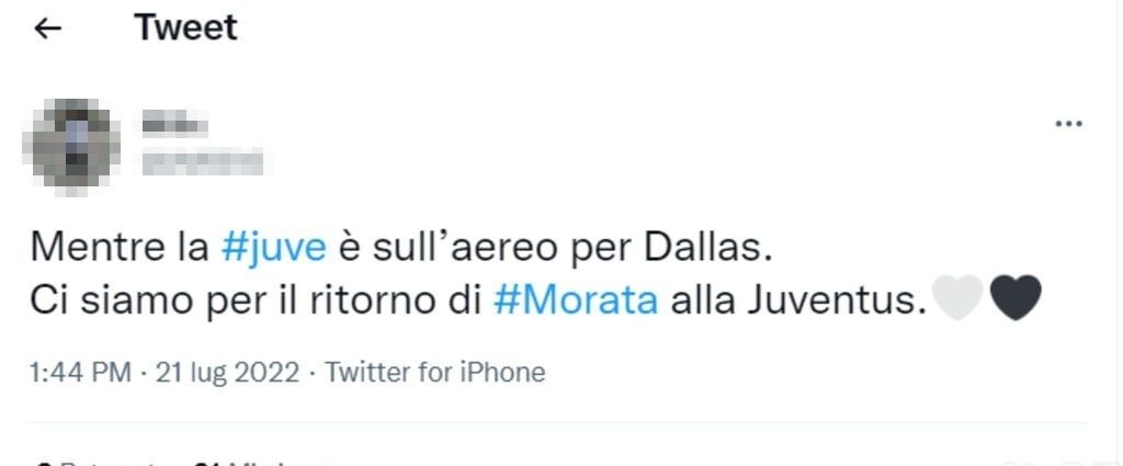 Morata post