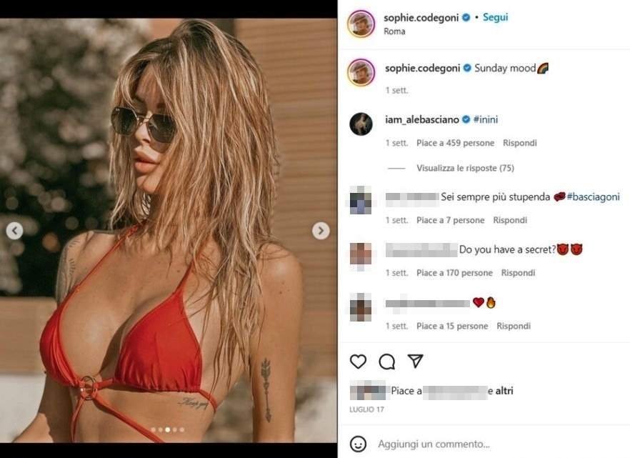 Sophie Codegoni ig