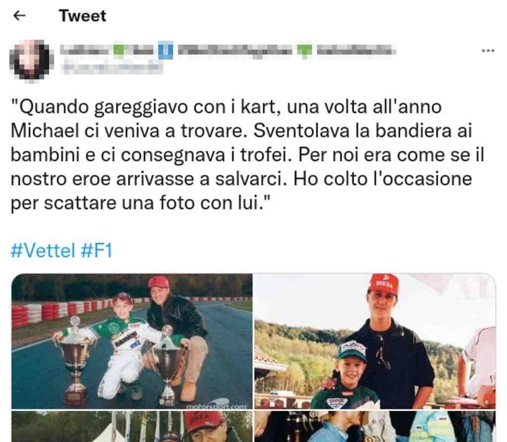 Vettel tweet