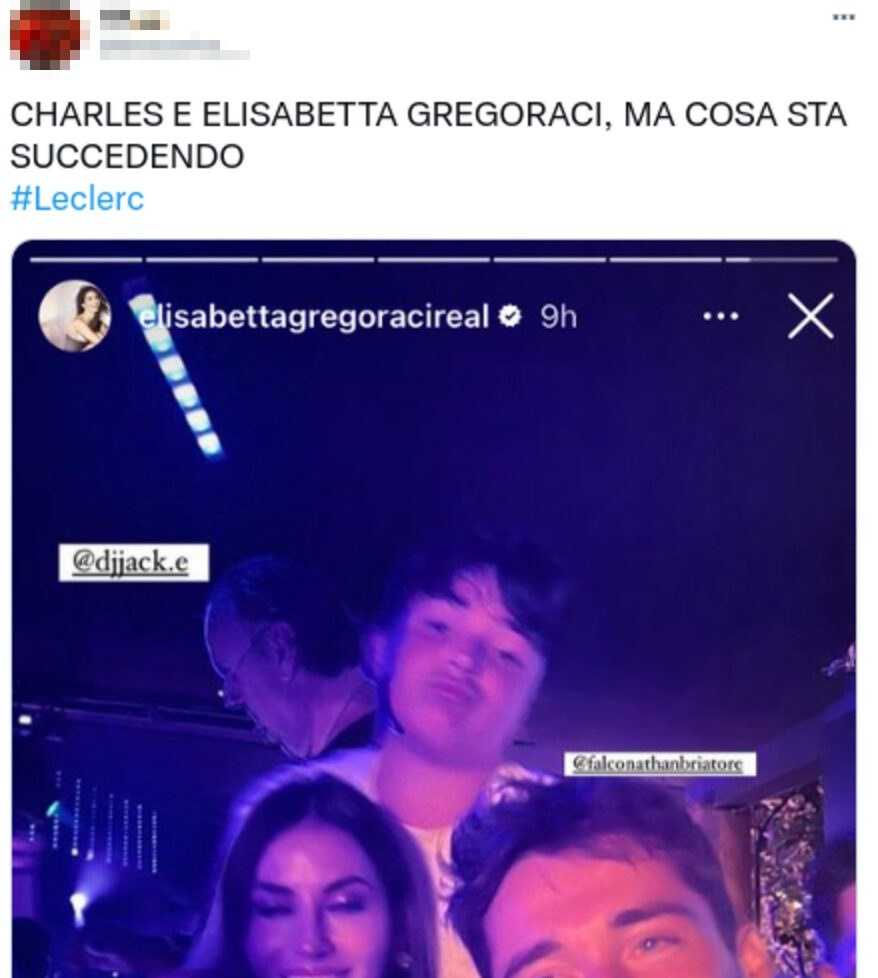 Leclerc tweet