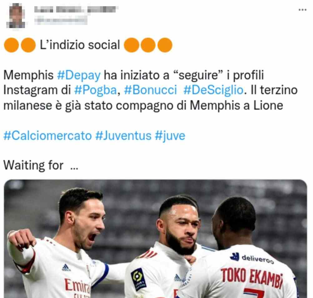 Pogba tweet