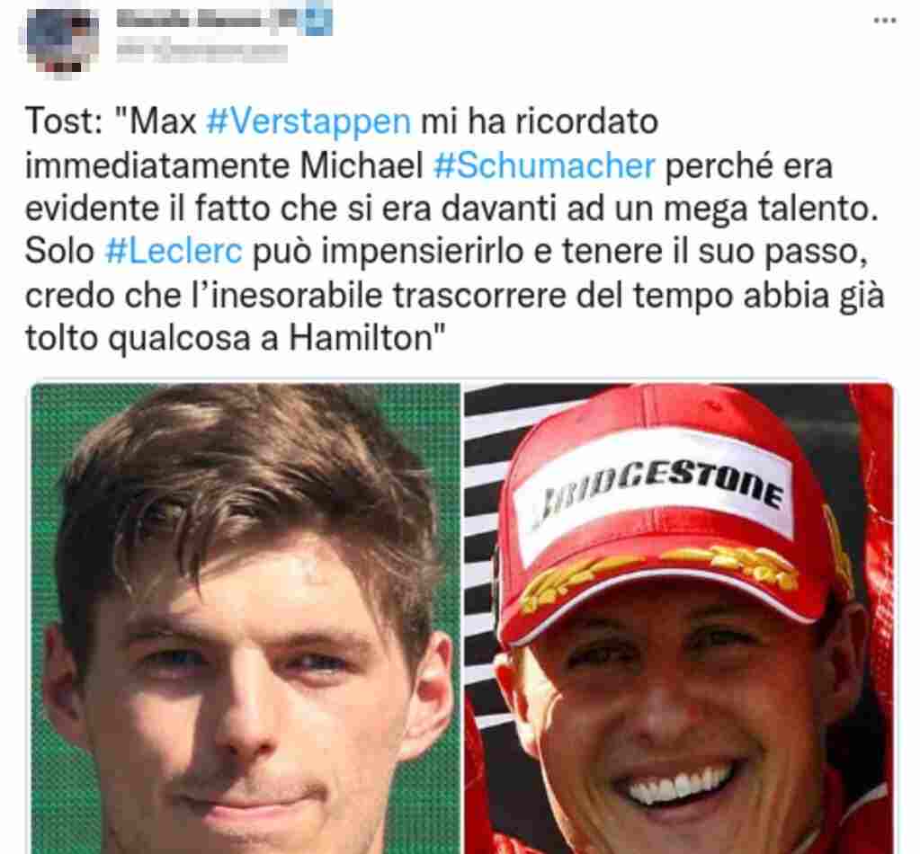 Verstappen tweet
