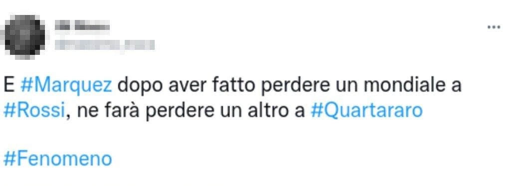 Quartararo tweet