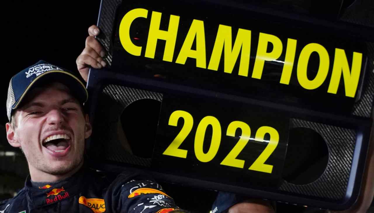 Max Verstappen campione