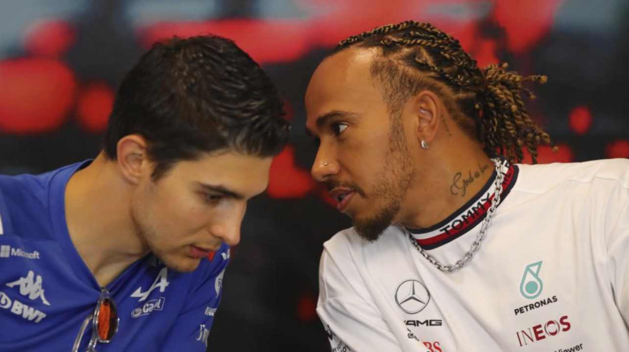 Ocon vs Hamilton