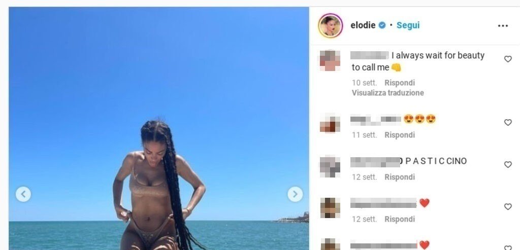 Elodie post