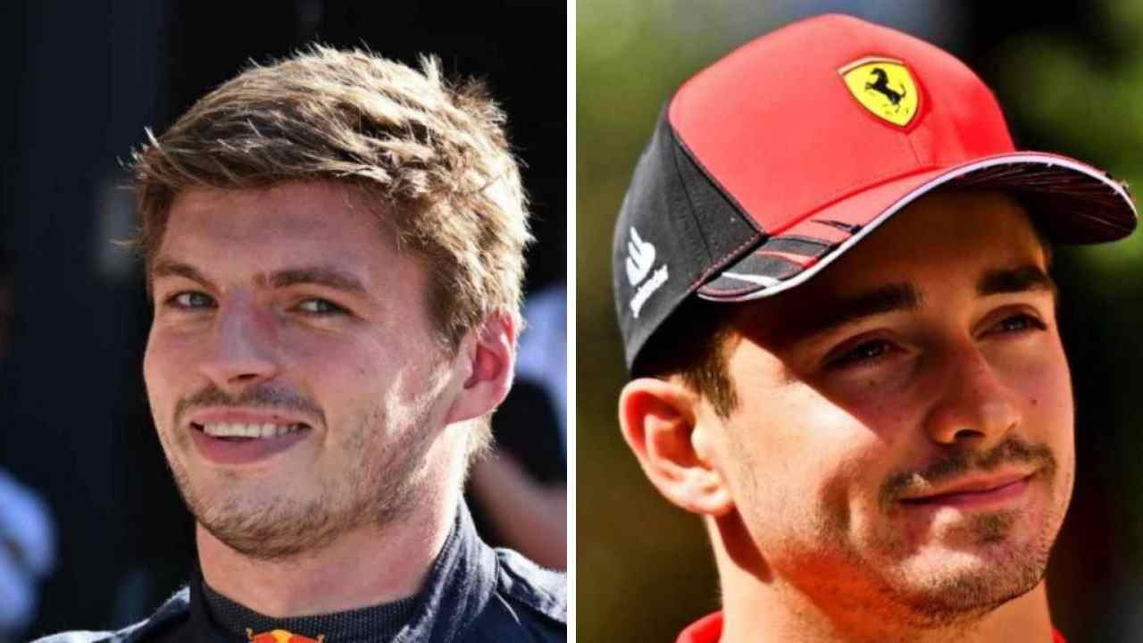 Verstappen e Leclerc