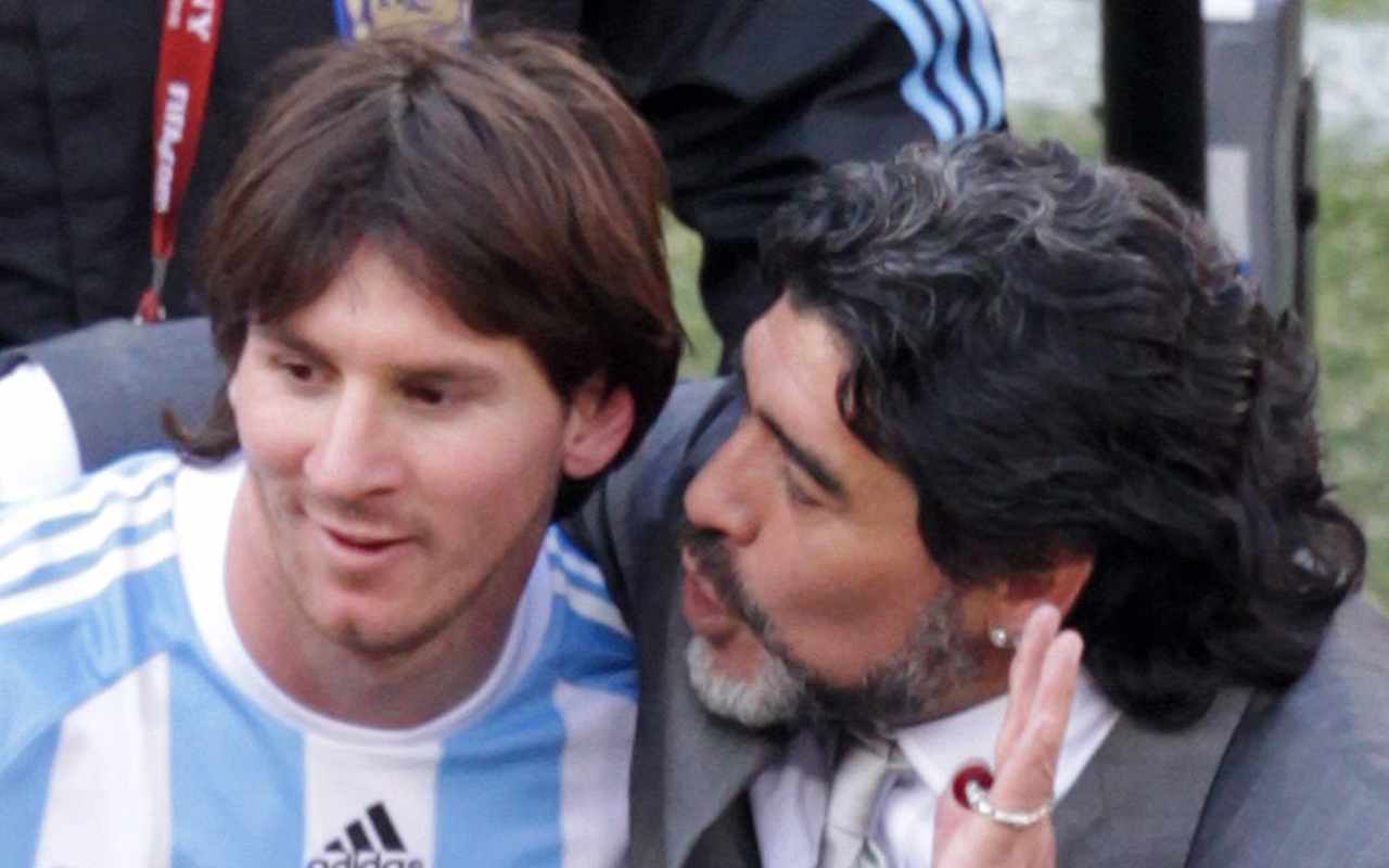 Messi Maradona