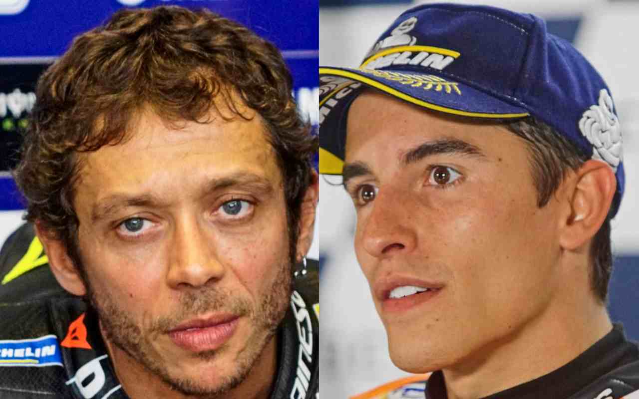 Rossi vs Marquez
