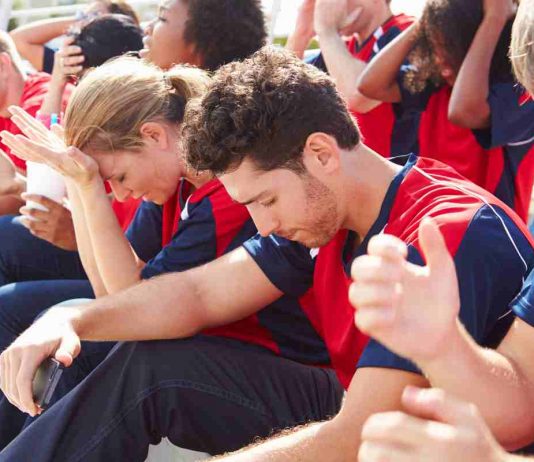 Triste addio nel calcio