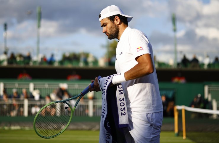 Matteo Berrettini annuncio addio coach Santopadre