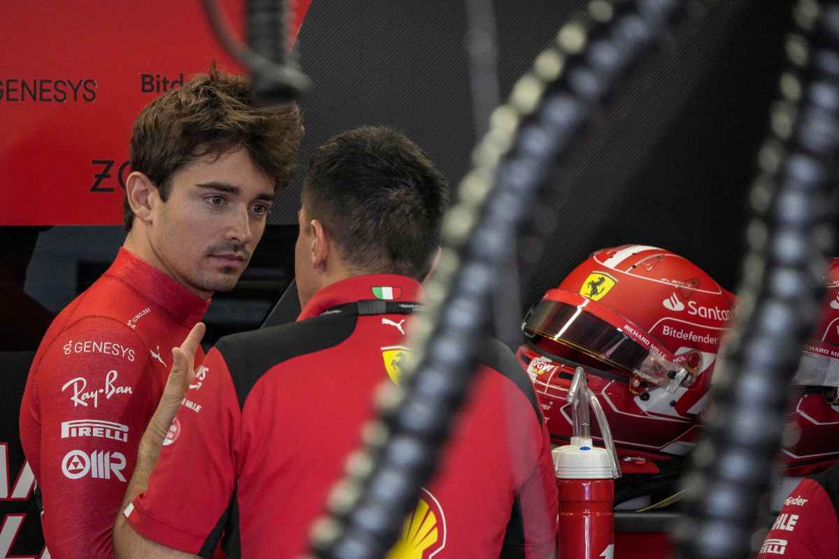 Leclerc mancato annuncio rinnovo Ferrari