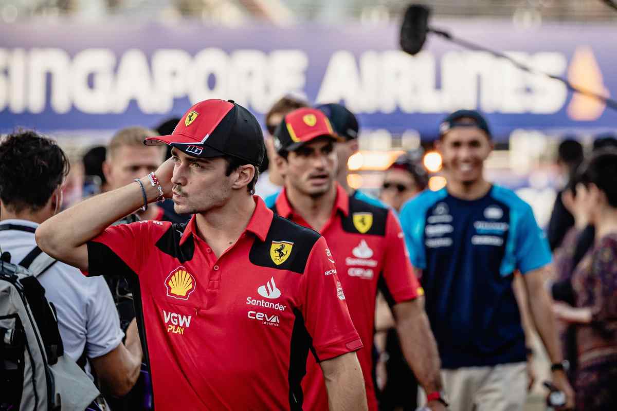Ferrari sfogo Sainz frizione