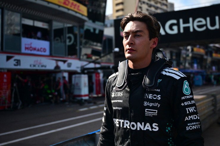 George Russell, pilota della Mercedes