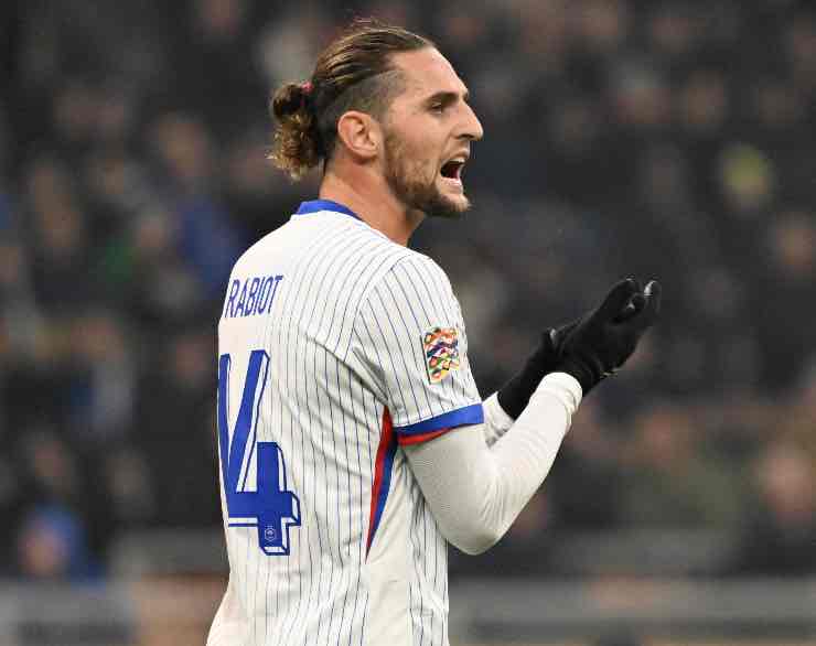 Adrien Rabiot interesse del Napoli