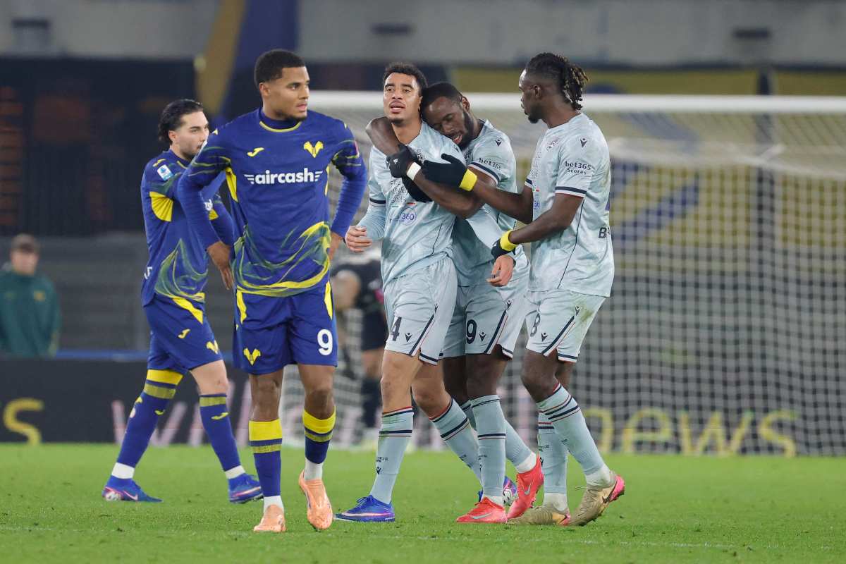Giocatori di calcio in campo
